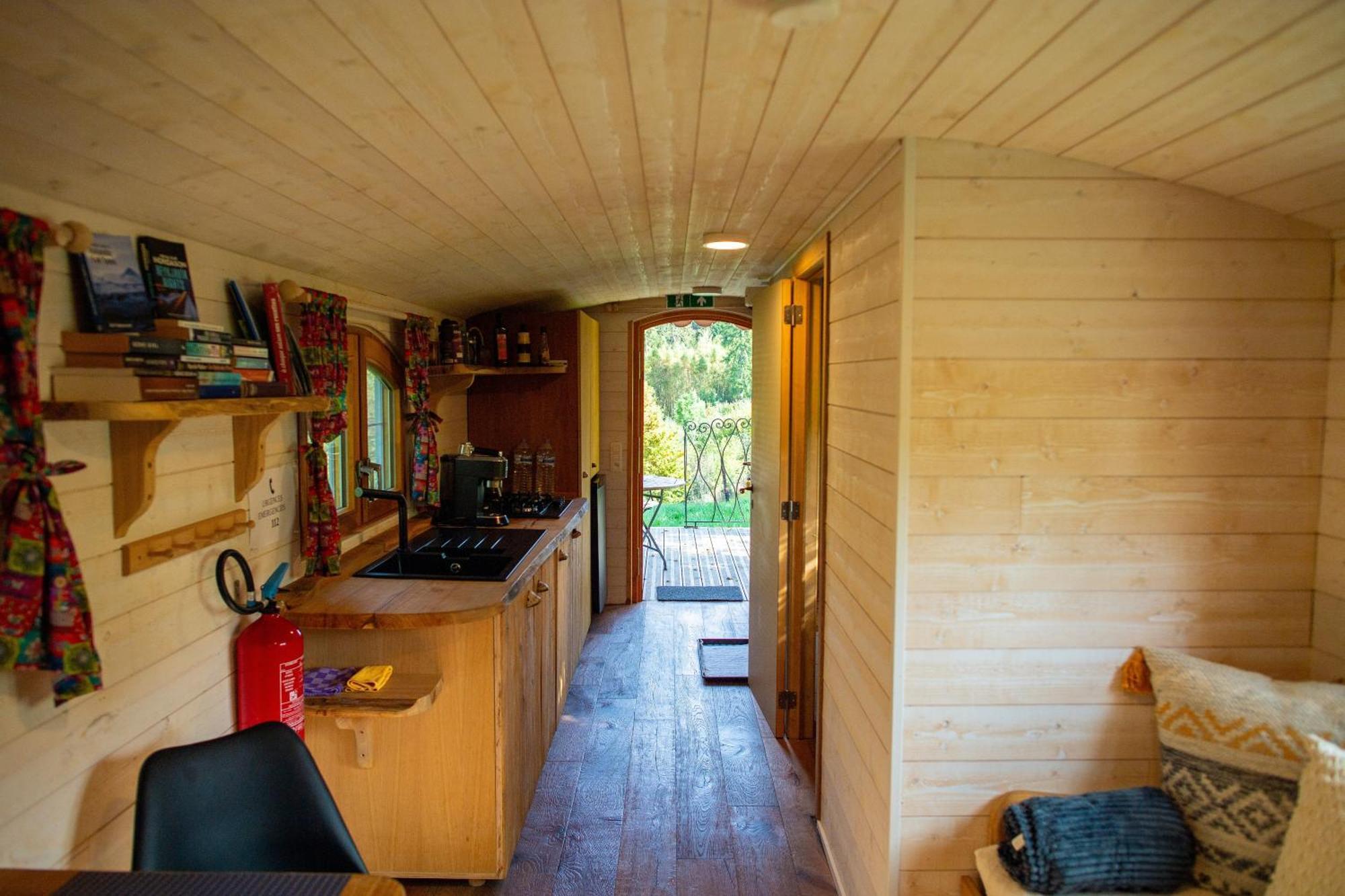 Villa La Tiny House De La Bergerie Lierneux Exterior foto