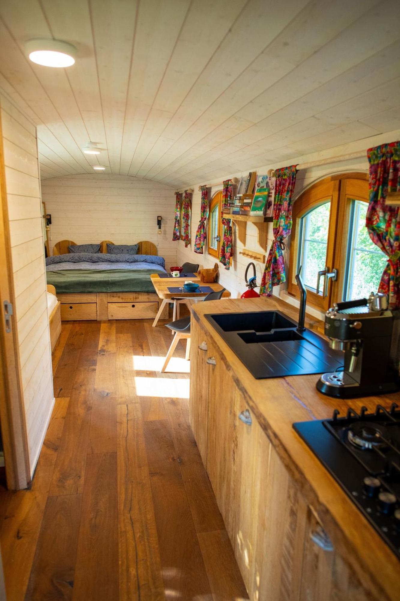 Villa La Tiny House De La Bergerie Lierneux Exterior foto